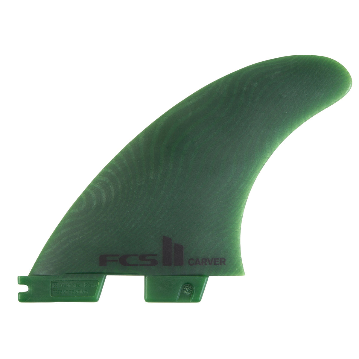 FCS II Carver Neo Glass Medium Eucalyptus Tri Fins