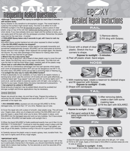 Solarez - Epoxy Ding Repair