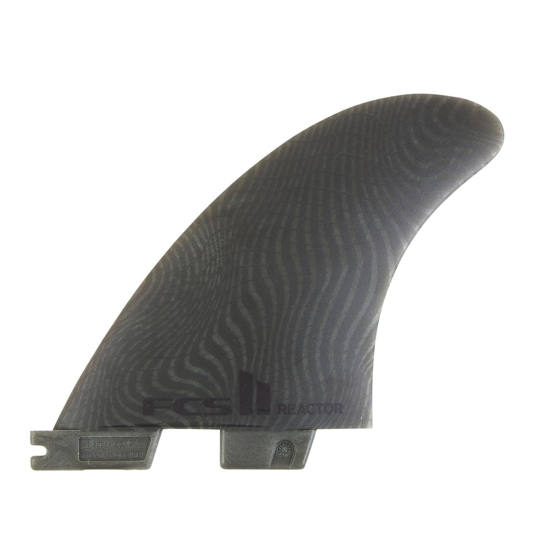 Finnen| FCS II Reactor Neo Glass Black Tri Fins