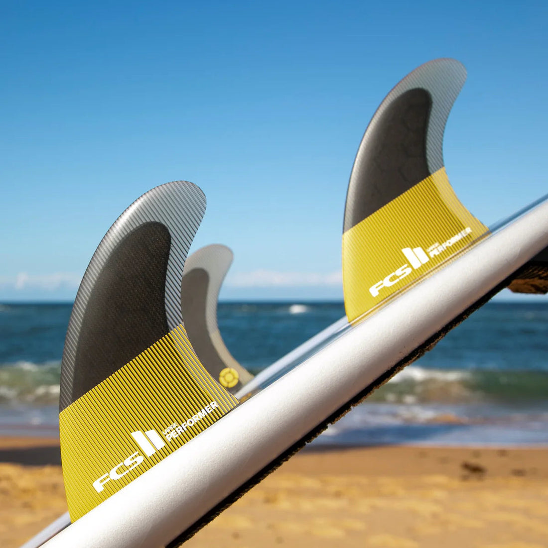 Finnen| FCS II Performer Performance Core Medium Mango Tri Fins